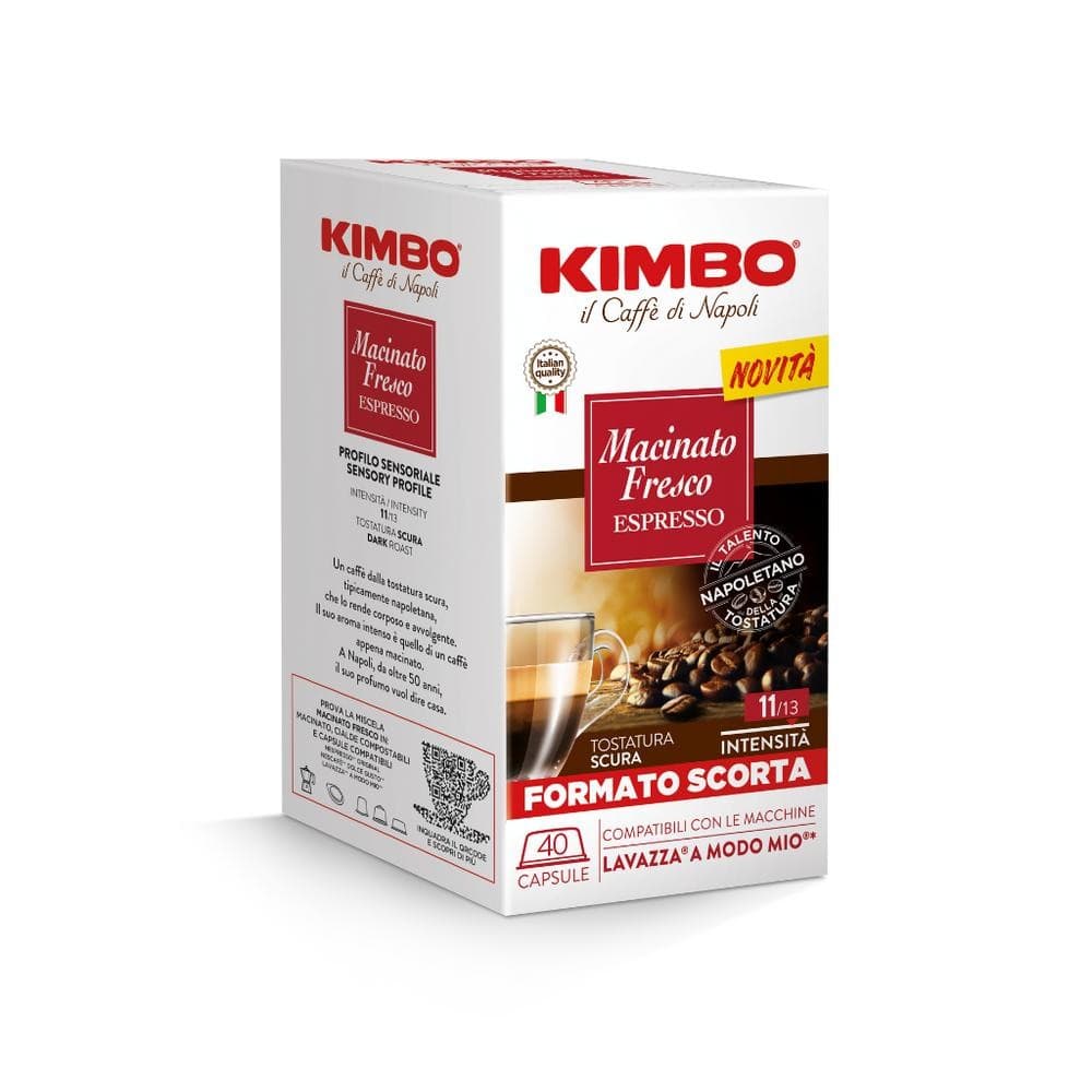 Kimbo capsule caffè compatibili Lavazza A Modo Mio, 40 capsule 300 g – Iper La grande i