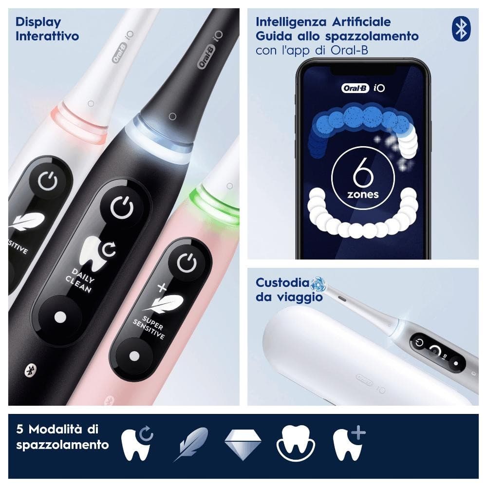 Spazzolino ricaricabile Oral-B IO6 – Euronics