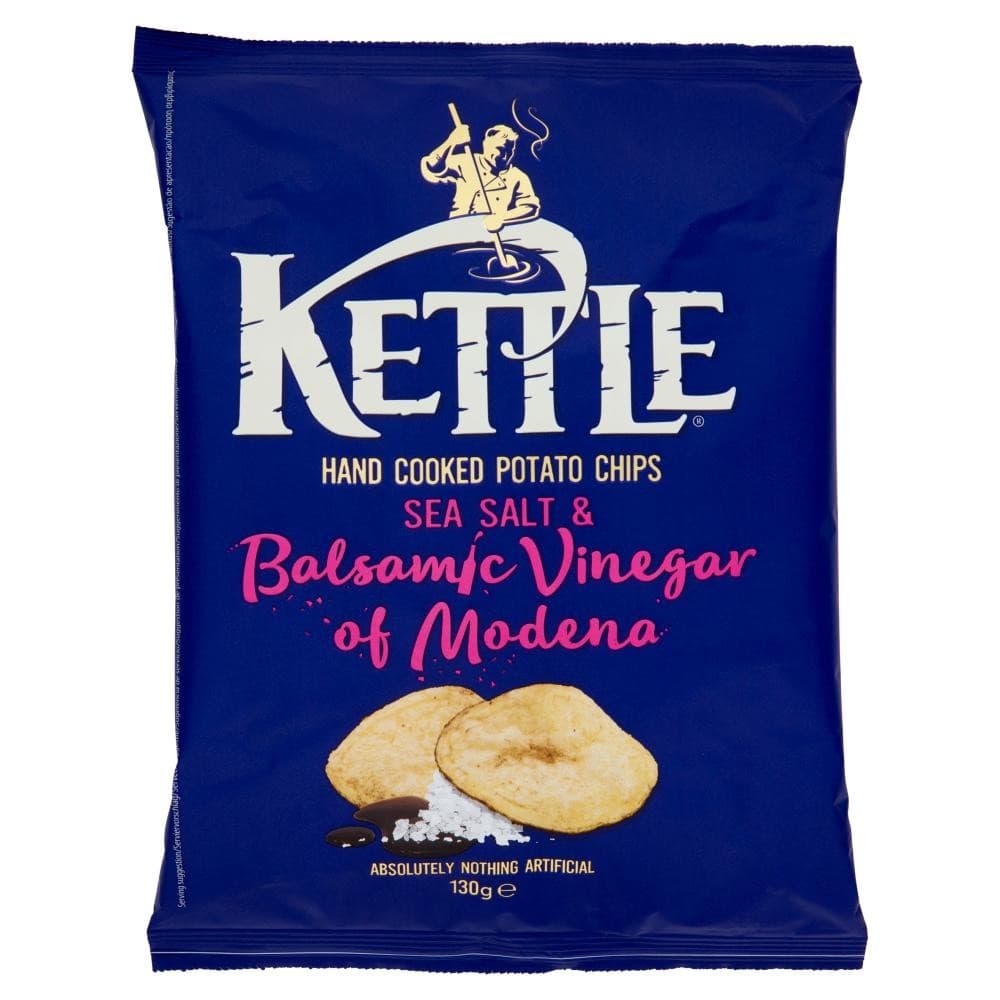 Patatine Kettle Sea Salt Balsamic, 130 g – Carrefour
