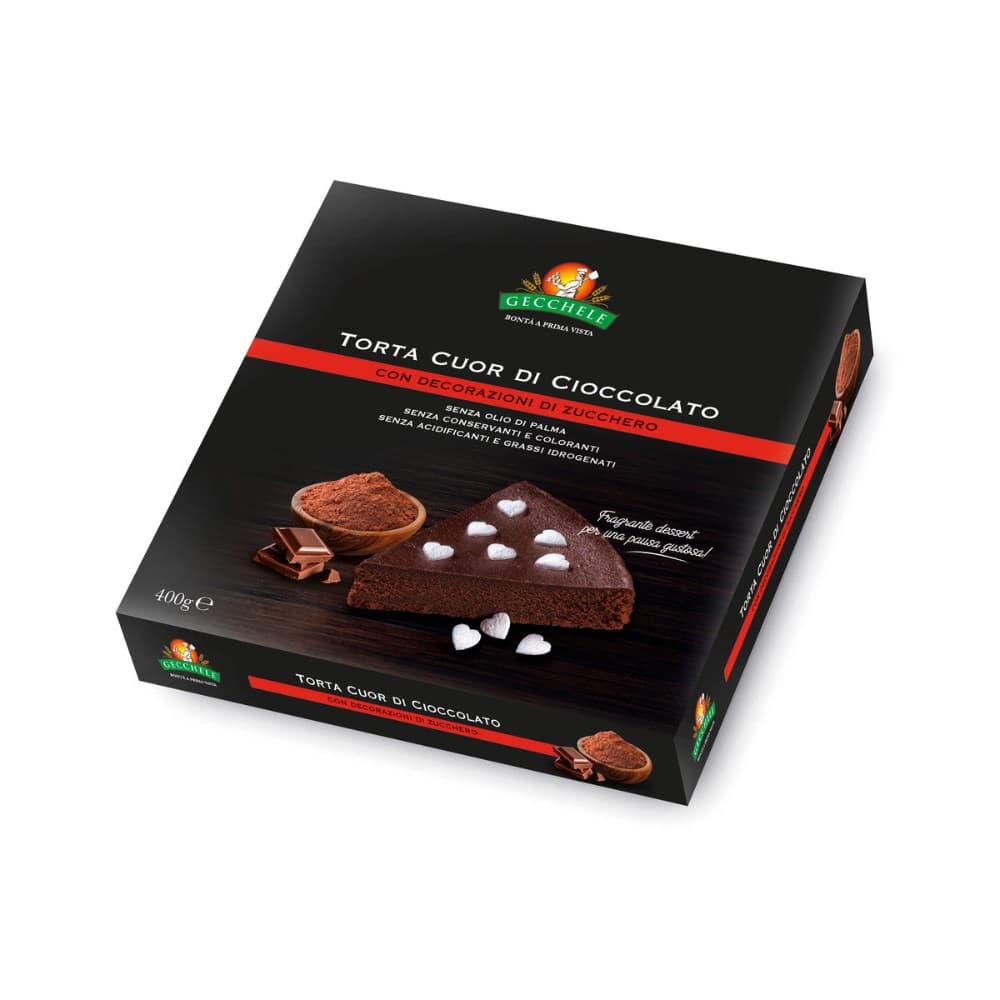 Torta cuor di cioccolato Gecchele, 400 g – Bennet