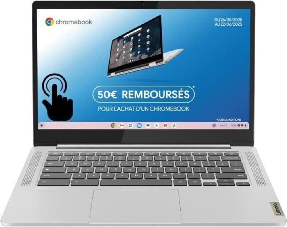 Ideapad 3 Chromebook 14" 83SX002DIX LENOVO in offerta da Euronics