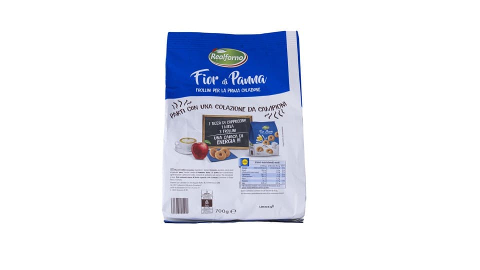 Biscotti Fior di panna, 700 g REALFORNO – Lidl