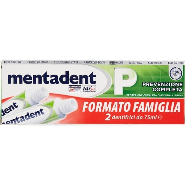 Mentadent dentifrici, 75 ml – Iper La grande i