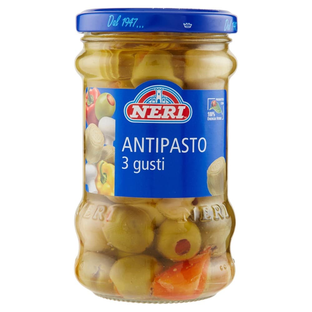 Antipasto 3 gusti Neri, 290 g – Carrefour