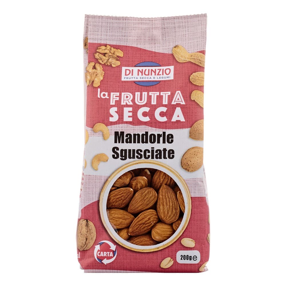 La Frutta Secca mandorle sgusciate 200 g Di Nunzio in offerta da Esselunga