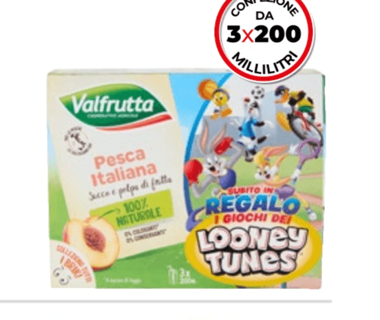 Succo e polpa di frutta Valfrutta, 600 ml – Bennet
