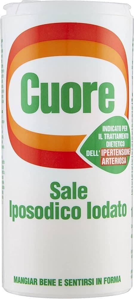 Sale Cuore Iposodico Iodato, 180 g – Il Gigante