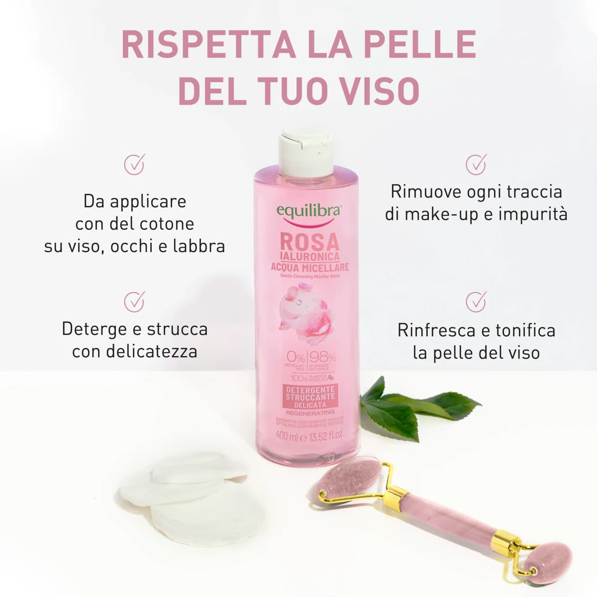 Equilibra Rosa Acqua Vapo 100 ml in offerta da Carrefour