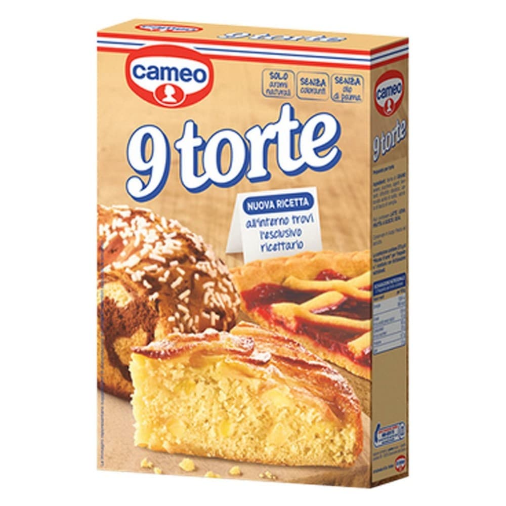 Preparato 9 torte Cameo, 373 g – Carrefour