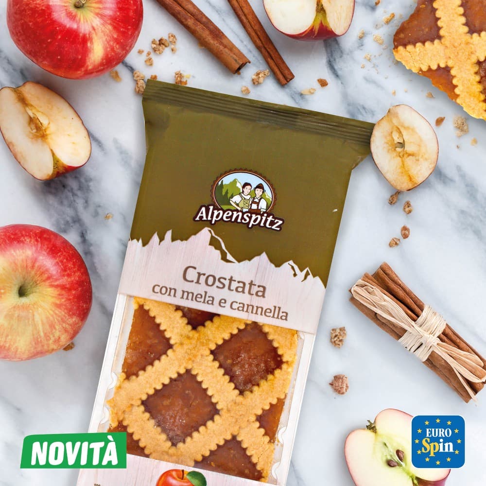 Crostata con mela e cannella, 250 g – Eurospin