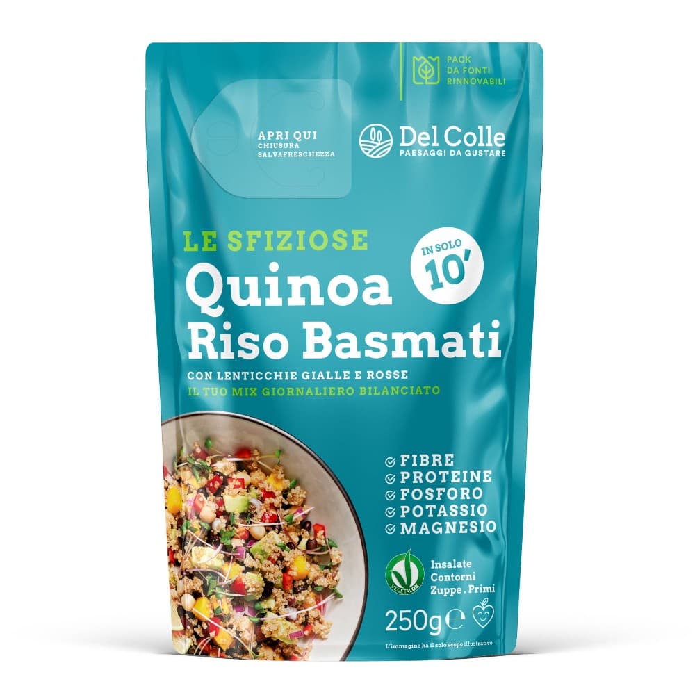 Del Colle Le Sfiziose antichi cereali/quinoa e basmati, 250 g – ALDI