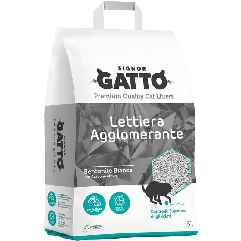 Signor Gatto lettiera 5 L in offerta da Risparmio Casa