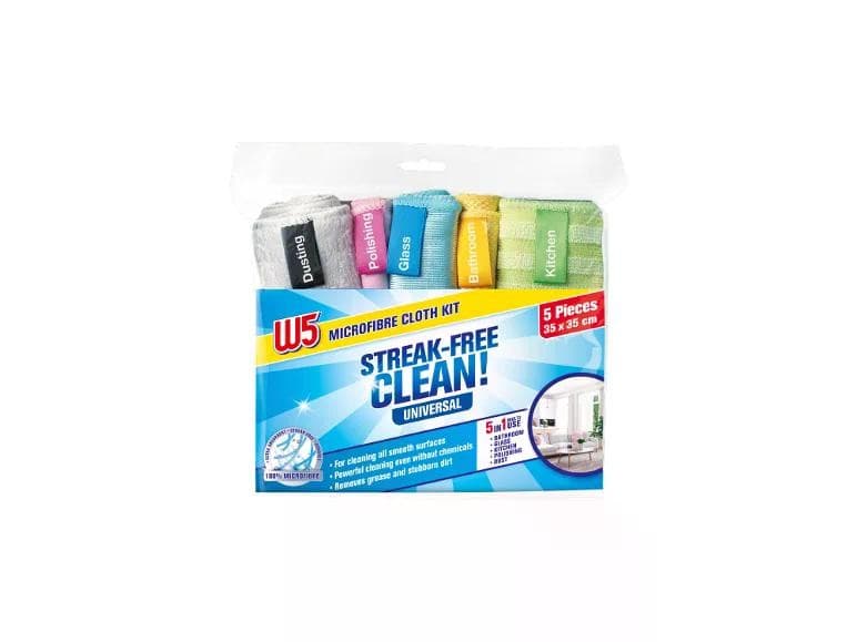 W5 Set panni in microfibra – Lidl