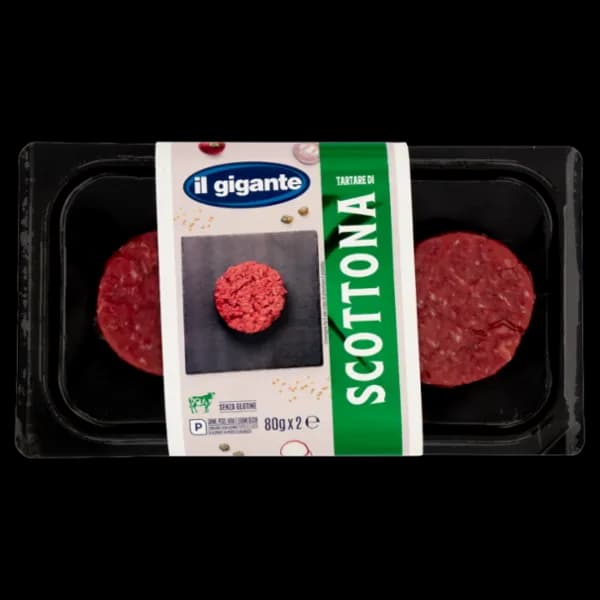 Tartare di scottona il gigante 2x80 g in offerta da Il Gigante