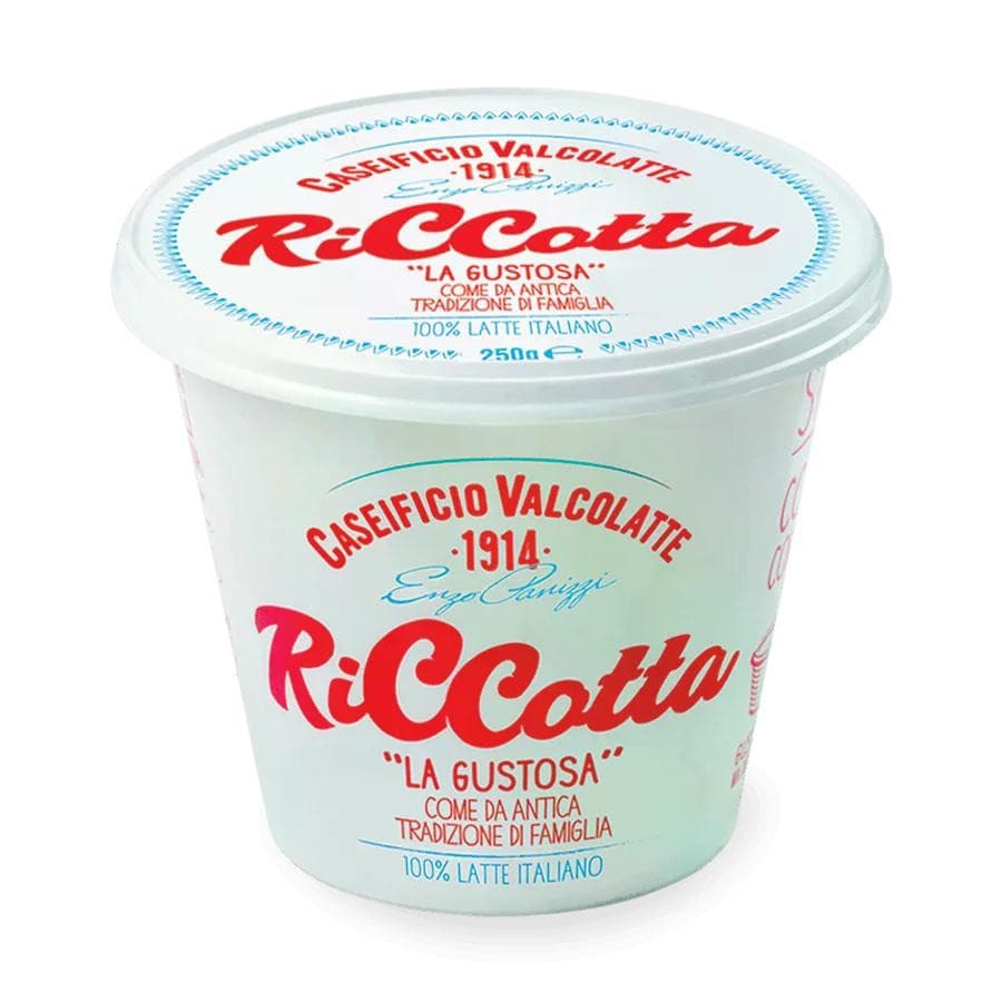 Riccotta La Gustosa Caseificio Valcolatte, 250 g – Il Gigante
