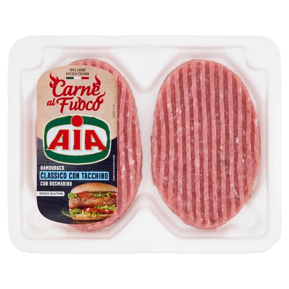 Hamburger di tacchino, 4x 100 g – Lidl
