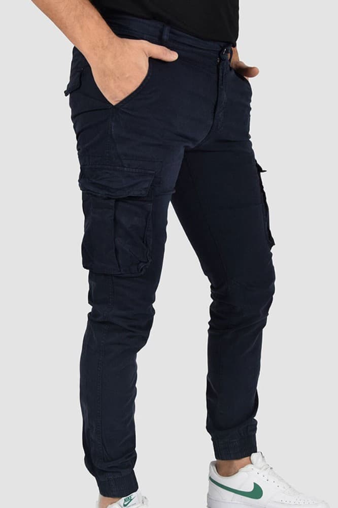 Pantalone con tasconi e polsino zip – Il Gigante
