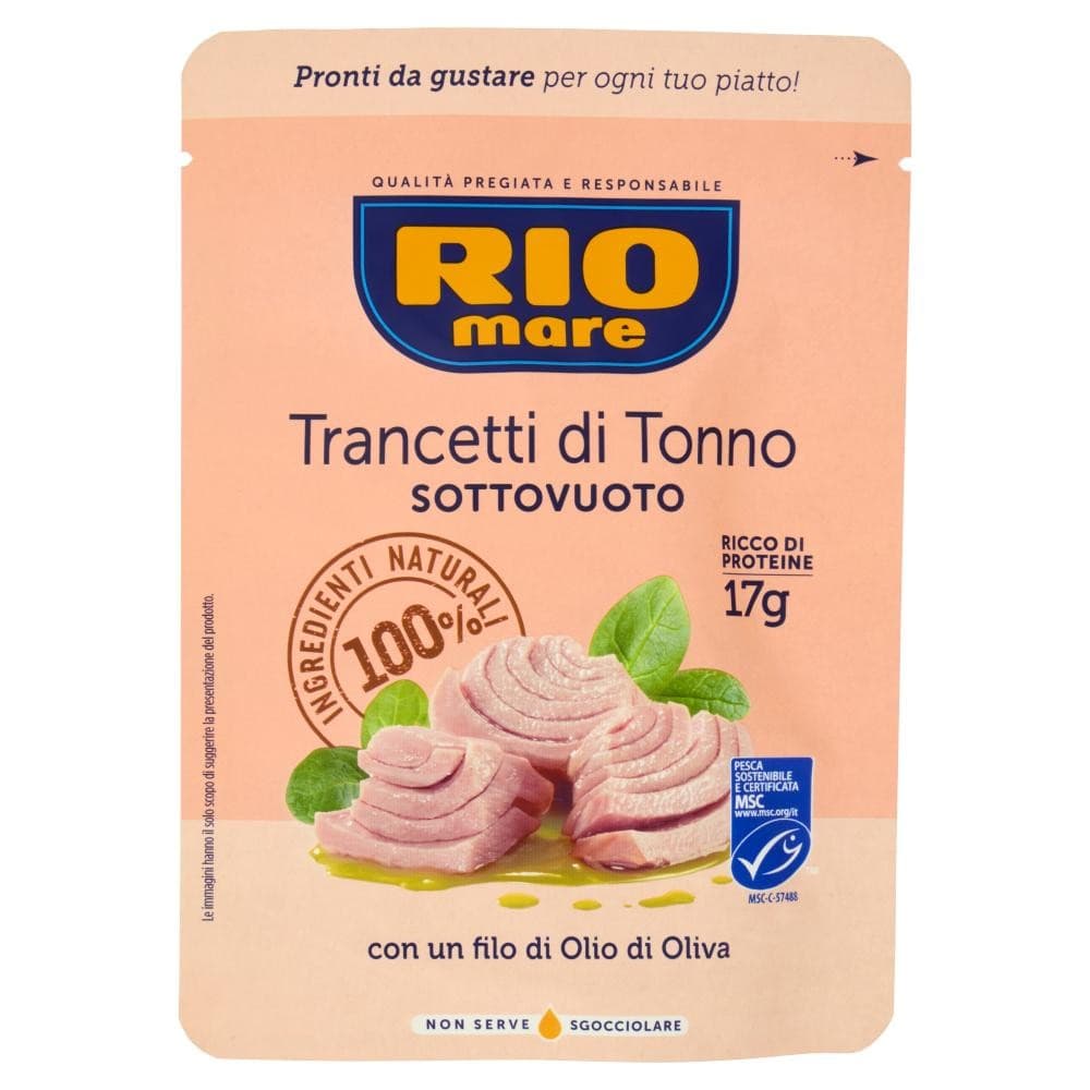 Rio Mare trancetti di tonno 70 g in offerta da Esselunga