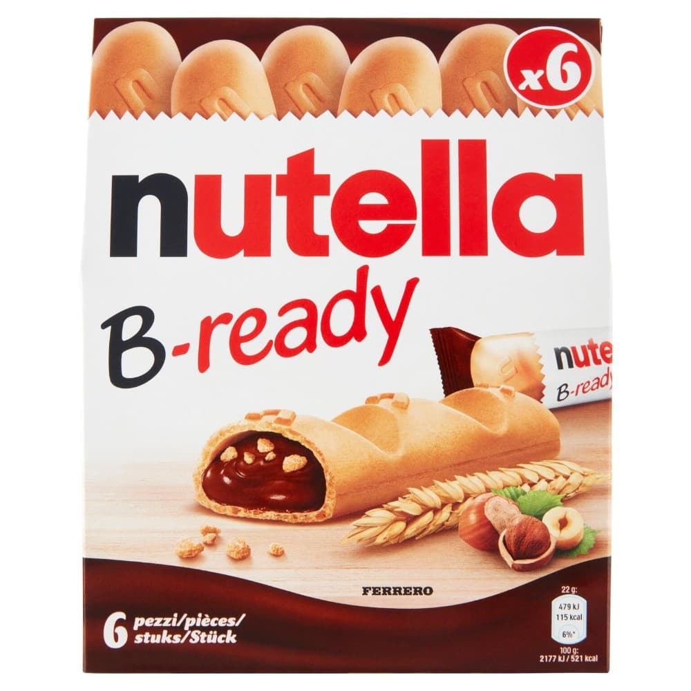 Nutella B-Ready Ferrero, 132 g – Panorama