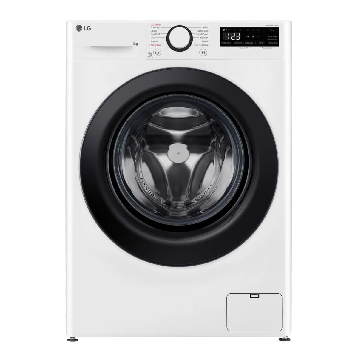 LG lavatrice F4R3013NSWB 13 KG in offerta da Euronics