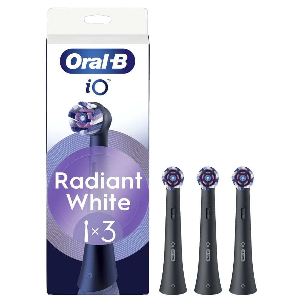 Oral-B Testine iO Ultimate Clean / Gentle Care / Radiant White, 3 pezzi – Comet