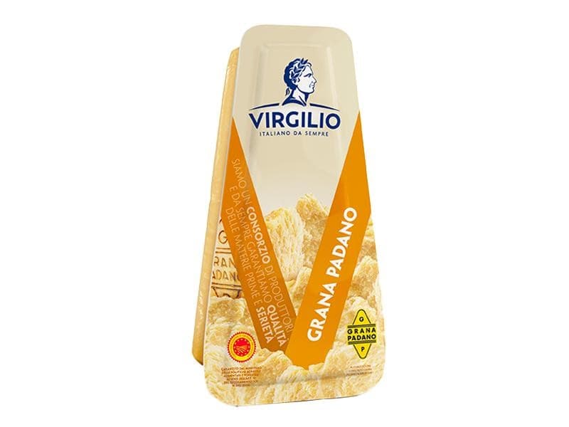 Grana Padano Grattugiato Virgilio, 200 g – MD