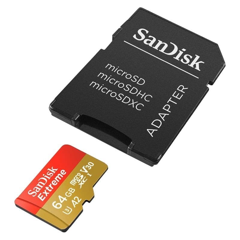 Sandisk Scheda Extreme MicroSDXC™ UHS-I, 64 GB – Comet