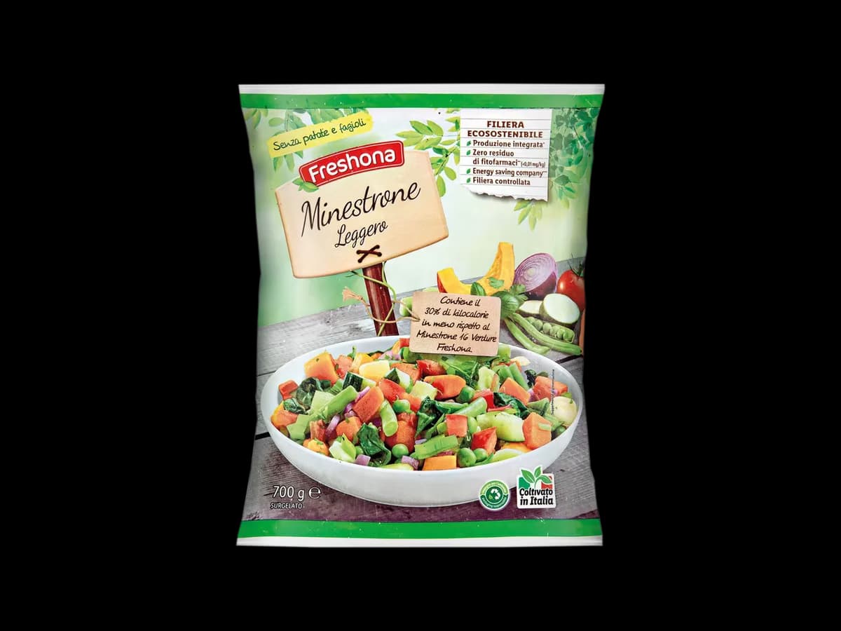 Minestrone leggero, 700 g confezione Freshona – Lidl