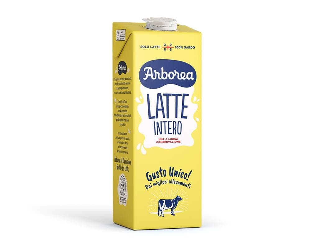 Latte intero UHT Arborea, 1 l – Panorama