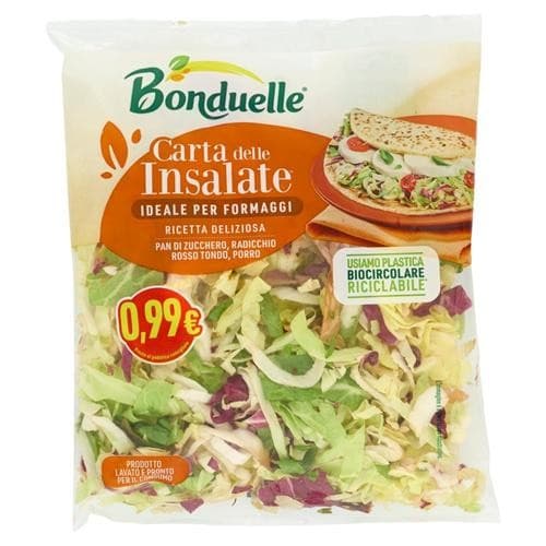 Carta delle insalate Bonduelle in offerta da Il Gigante