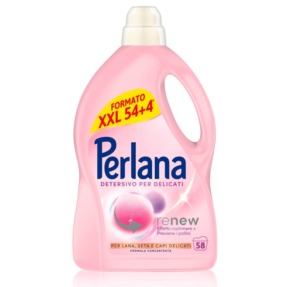 Detersivo Capi Delicati Perlana XXL, 54 + 4 lavaggi = 58 lavaggi – Penny