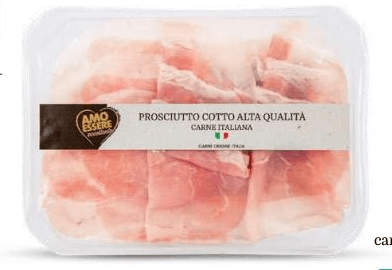 Prosciutto cotto alta qualità, 120 g AMO ESSERE – Eurospin
