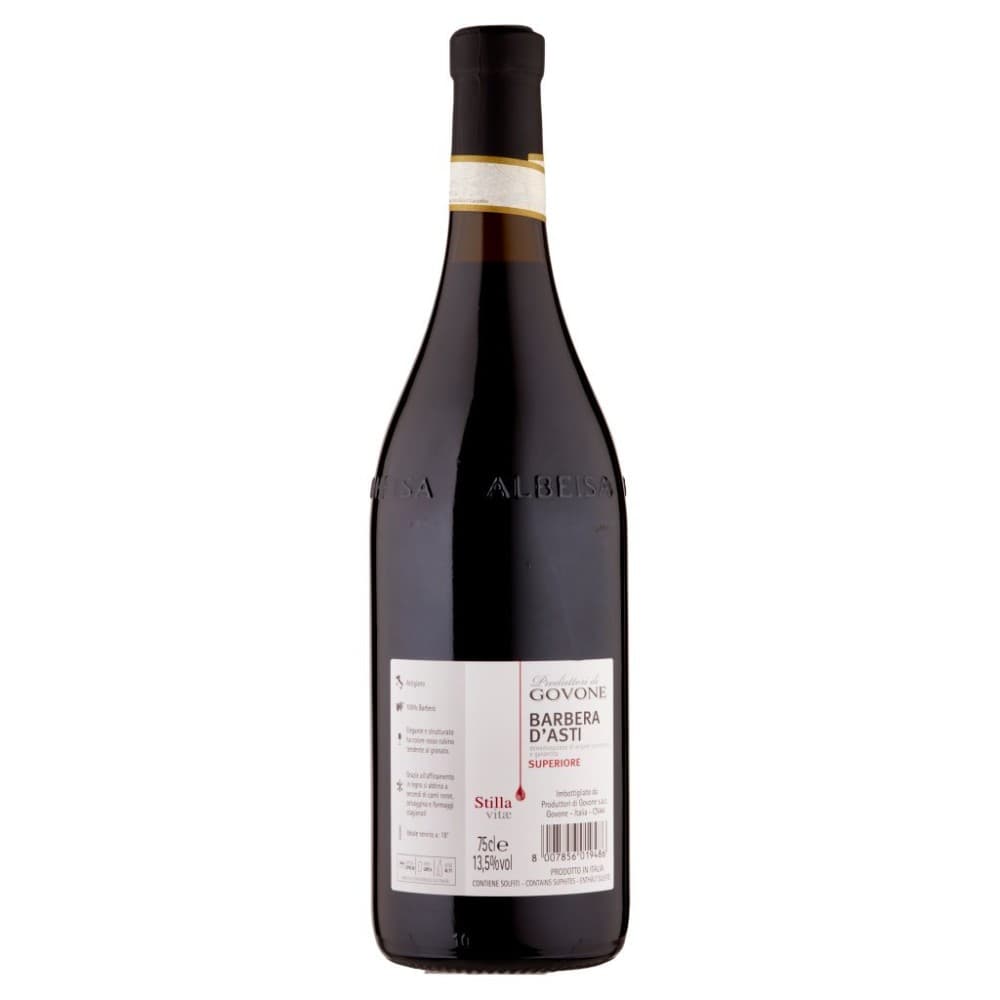 Barbera d'Asti Superiore DOCG Govone, 75 cl – Esselunga