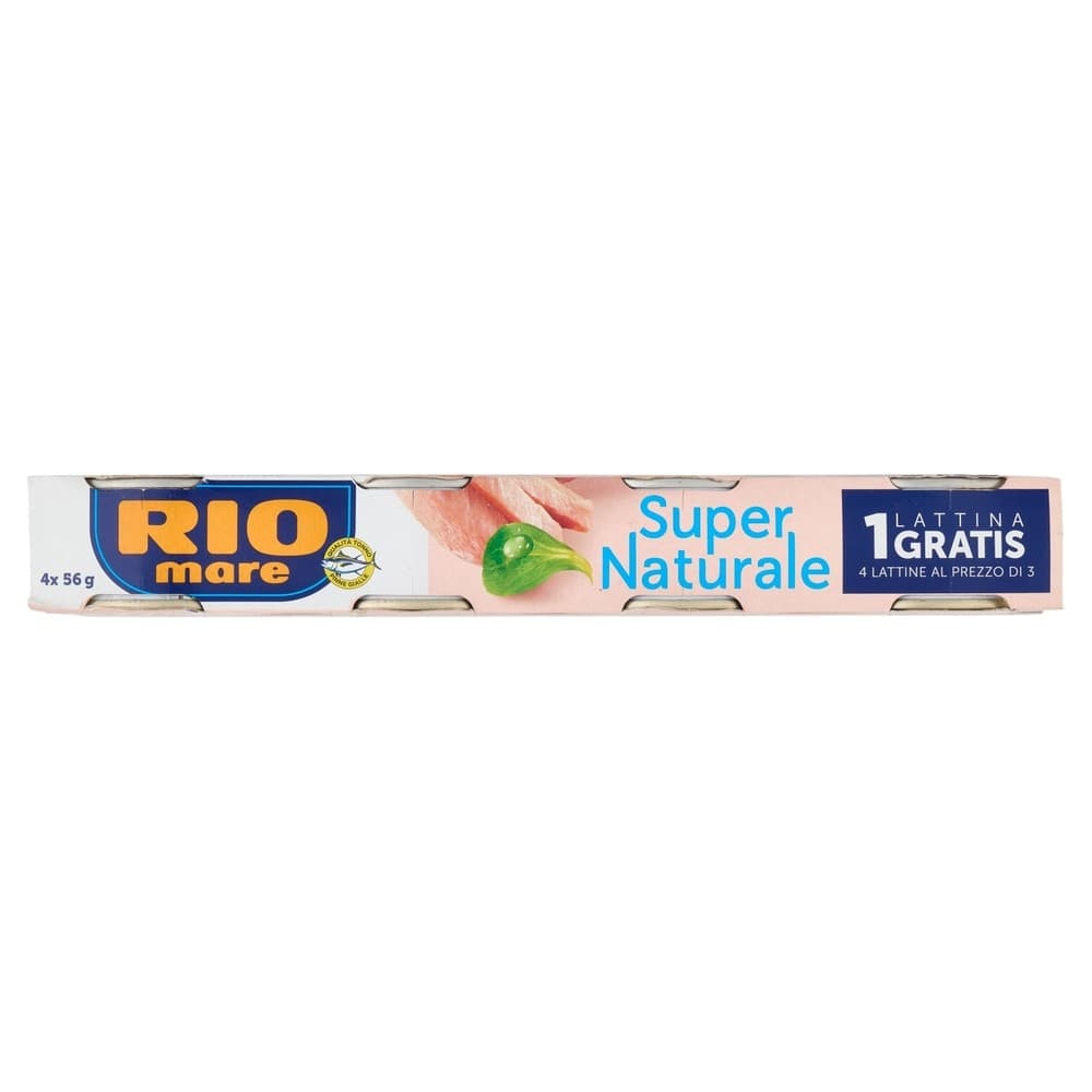 Tonno al naturale, 56 g x3+1 Rio Mare – Iper La grande i