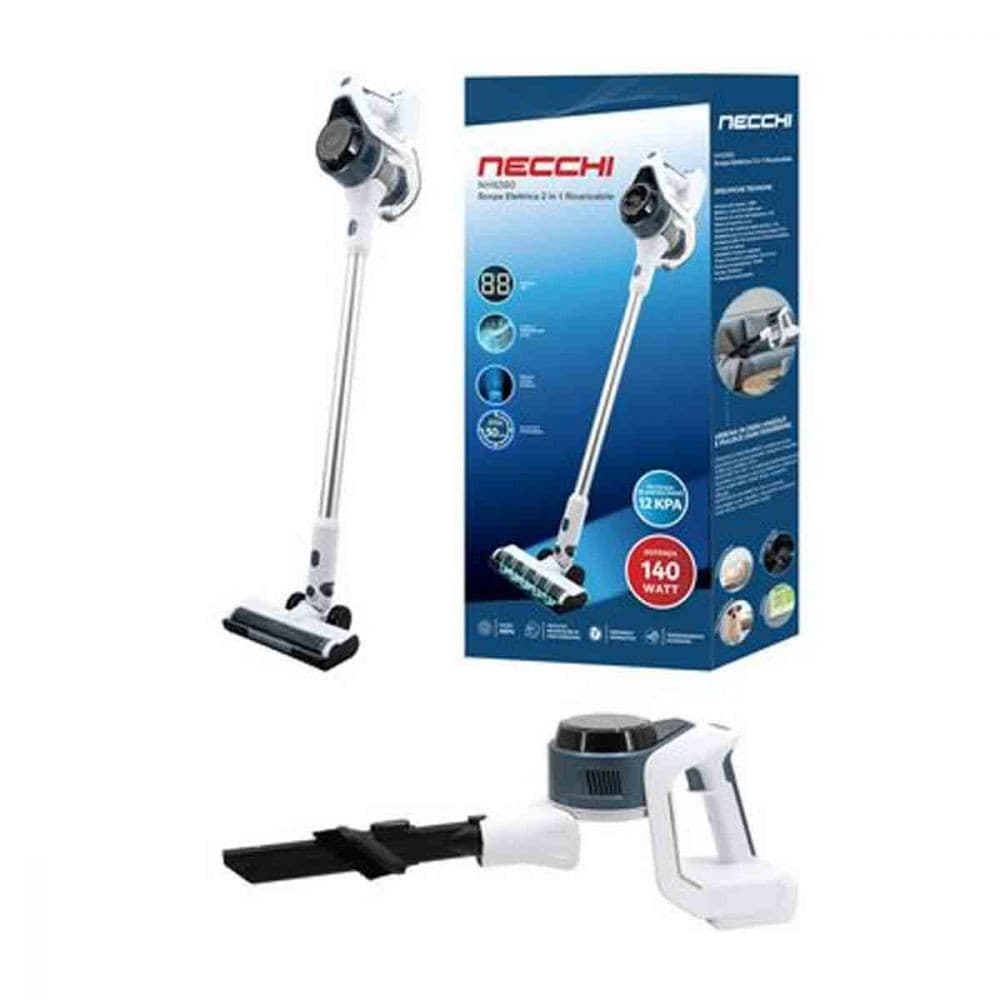 Necchi scopa elettrica 2in1, 140 W – Risparmio Casa