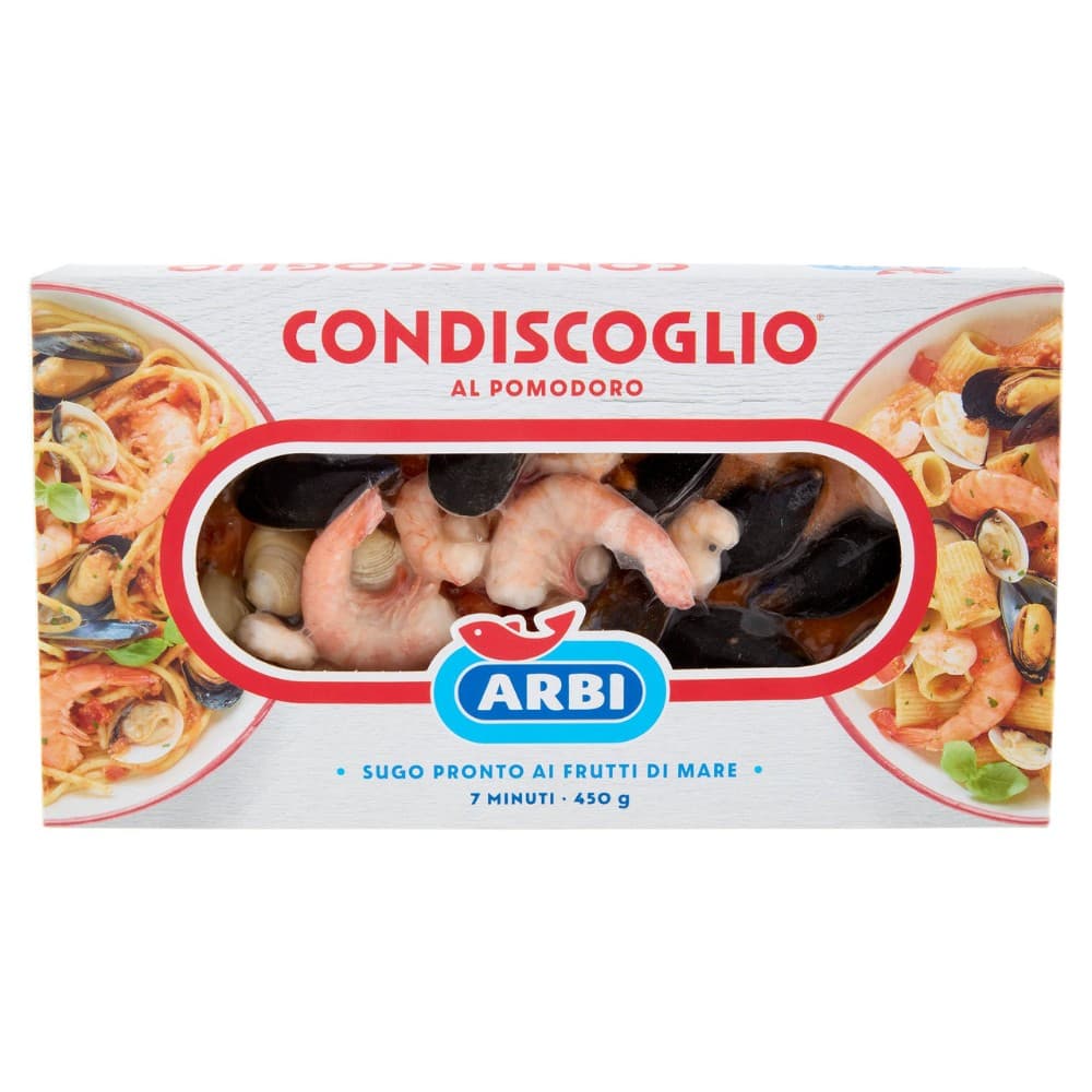 Arbi misto scoglio, condiscoglio al pomodoro o condivongola surgelati, 300 g / 450 g – Iper La grande i