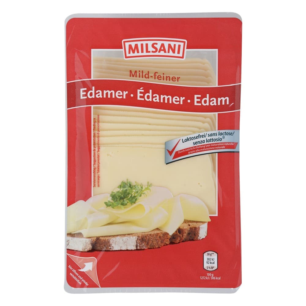 Milsani Edam a fette 250 g in offerta da ALDI