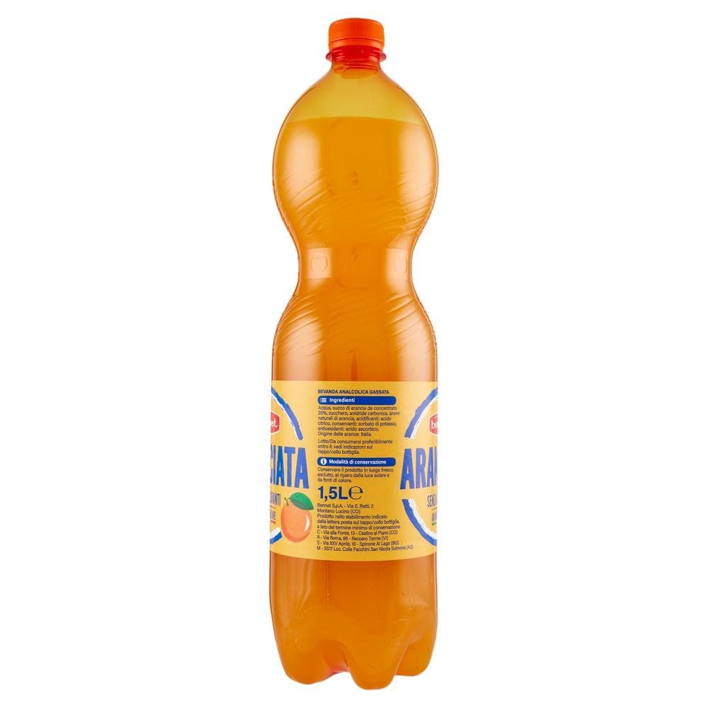 Aranciata Bennet, 1,5 L – Bennet