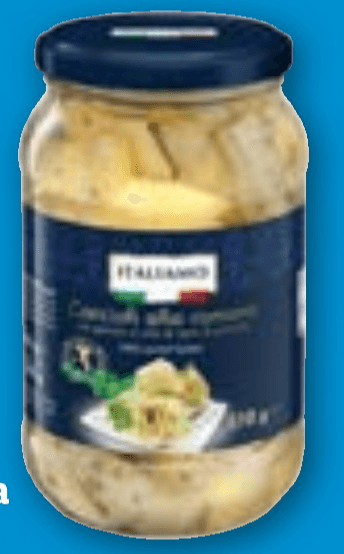 Italiamo carciofi alla romana 310 g in offerta da Lidl