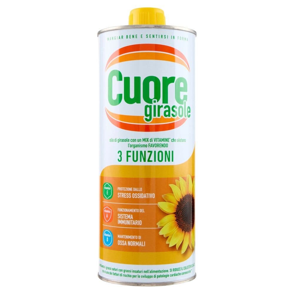 Olio di girasole, 1 l Cuore – Iper La grande i