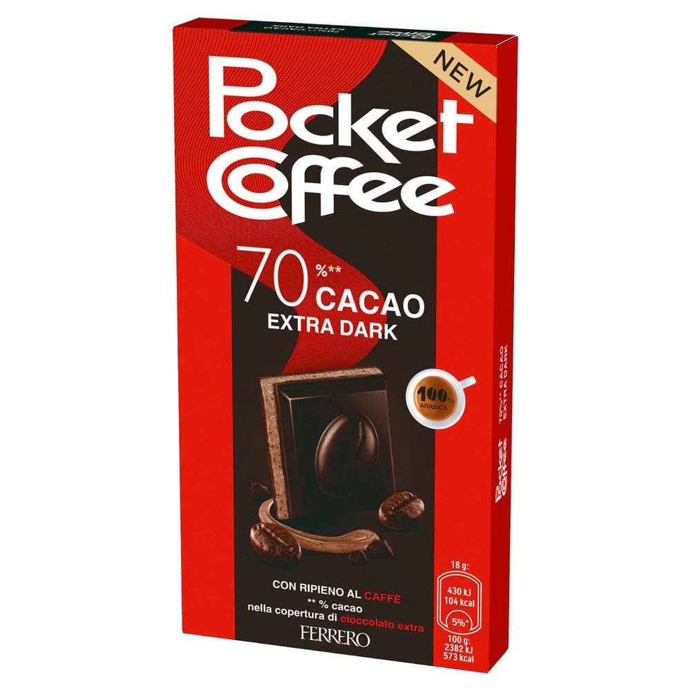 Pocket Coffee Tavoletta, 90 g Ferrero – Carrefour