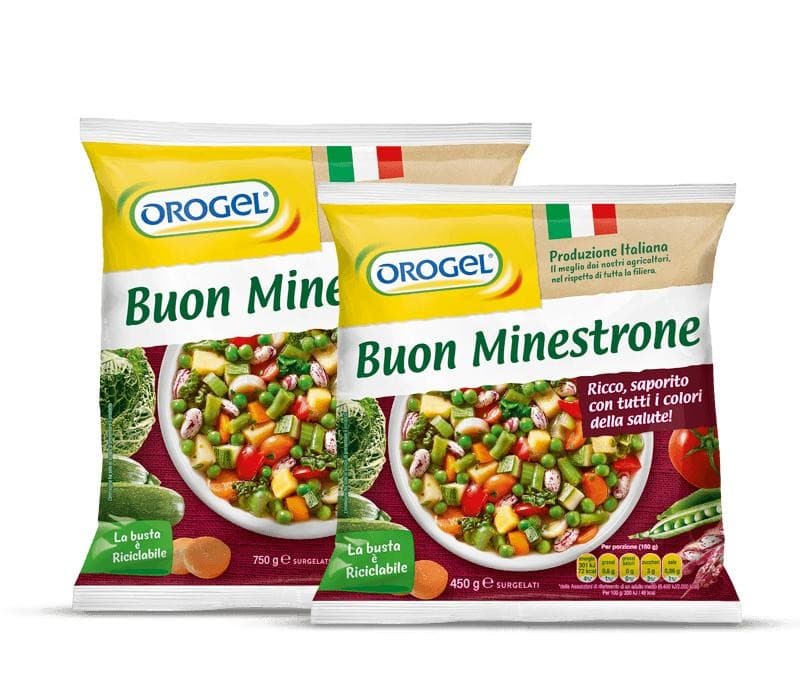 Minestrone surgelato Orogel, 450 g – Bennet