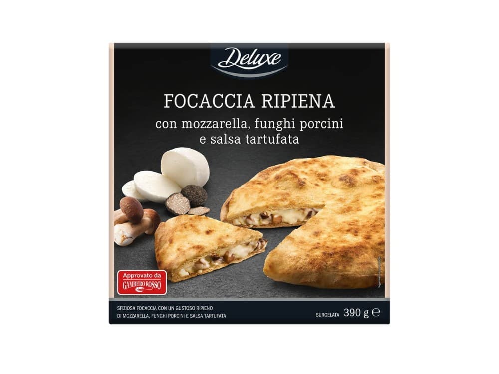 Deluxe Focaccia ripiena, 390 g confezione – Lidl
