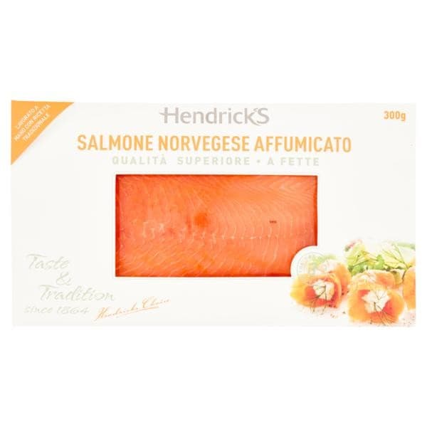 Salmone Affumicato Norvegese Hendricks, 100 g – Il Gigante