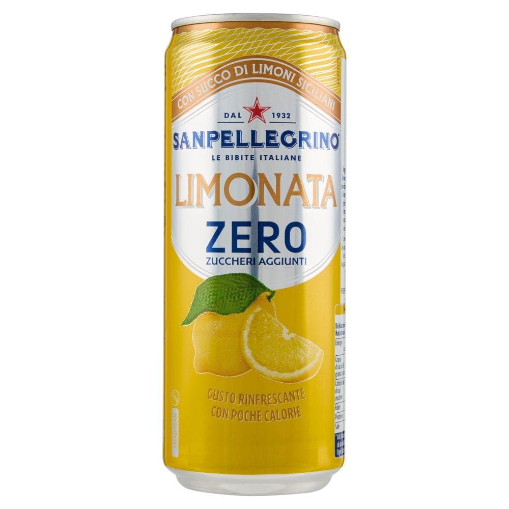 Sanpellegrino bibita Limonata Zero, 33 cl – Esselunga