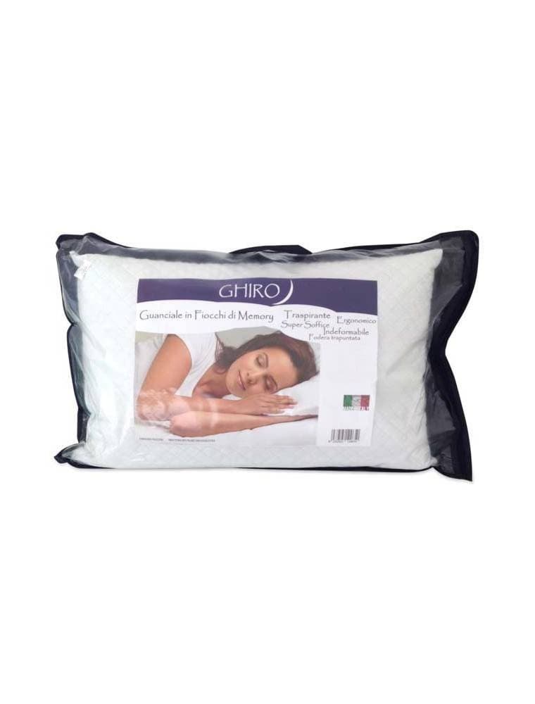 Guanciale in fiocco di memory traspirante Softi in offerta da Carrefour