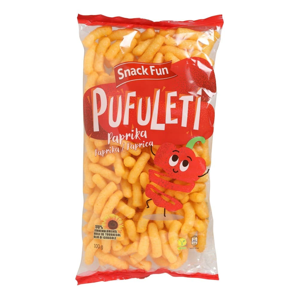 Pufuleti, 100 g Snack Fun – ALDI