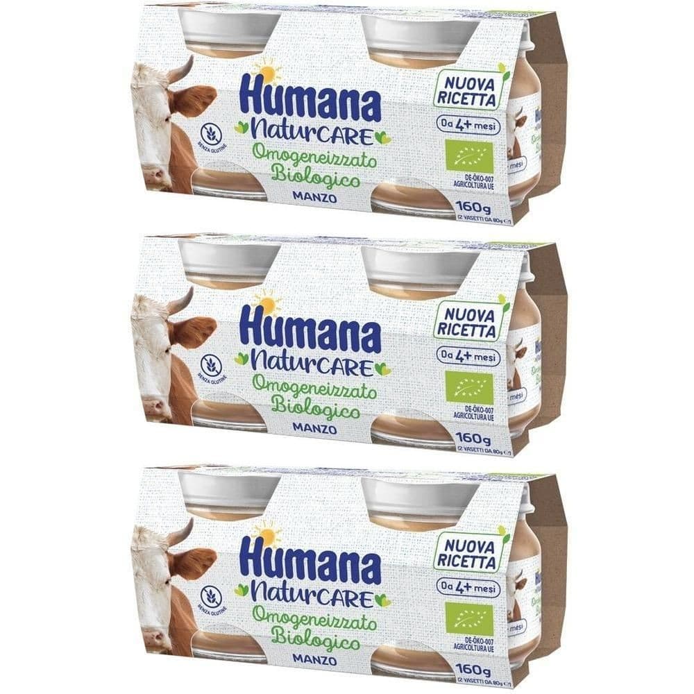 Omogeneizzato biologico Humana Naturcare, g 160 – Bennet