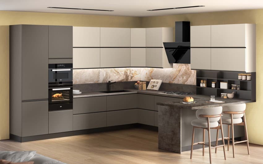 Cucina Sabbia Onix Opaco – Mondo Convenienza