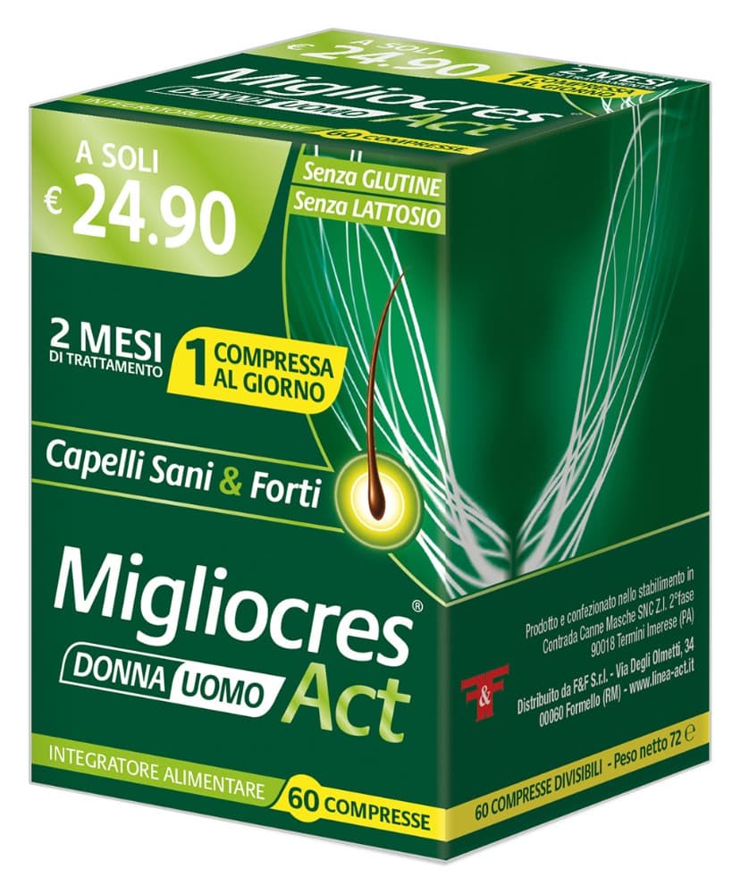 Migliocres Act, 60 compresse – Il Gigante
